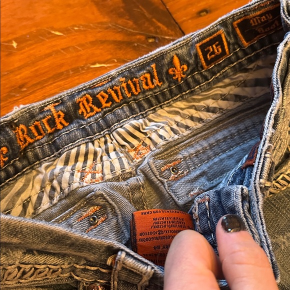 GUC Rock Revival Jeans - Size 26 - Picture 5 of 6